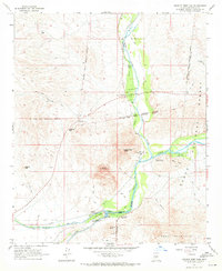 Granite Reef Dam 1964 topographic map thumbnail