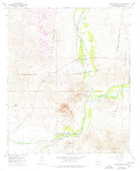 Granite Reef Dam 1964 topographic map thumbnail