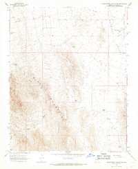 Grasshopper Junction NW 1967 topographic map thumbnail