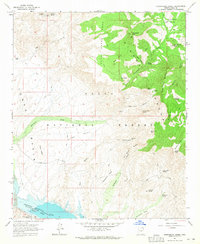 Greenback Creek 1964 topographic map thumbnail