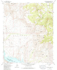 Greenback Creek 1964 topographic map thumbnail