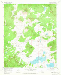 Greens Peak 1969 topographic map thumbnail