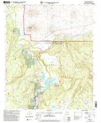 Greer 1997 topographic map thumbnail