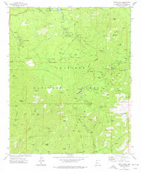 Groom Creek 1974 topographic map thumbnail