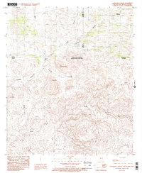Guadalupe Canyon 1985 topographic map thumbnail