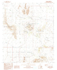 Gunsight 1990 topographic map thumbnail