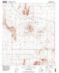 Gunsight 1996 topographic map thumbnail
