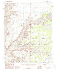 Gunsight Point 1988 topographic map thumbnail