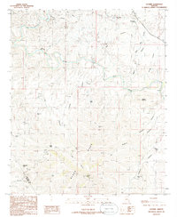 Guthrie 1986 topographic map thumbnail