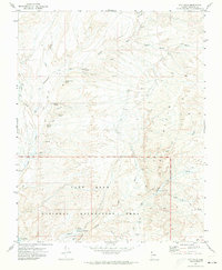 Gyp Hills 1971 topographic map thumbnail