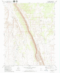 Gyp Pocket 1979 topographic map thumbnail