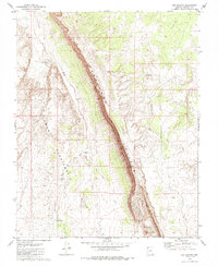 Gyp Pocket 1979 topographic map thumbnail