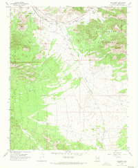 Hackberry 1968 topographic map preview