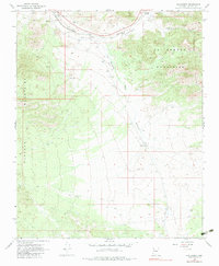 Hackberry 1968 topographic map thumbnail