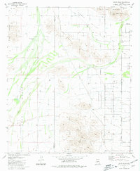 Haley Hills 1981 topographic map thumbnail