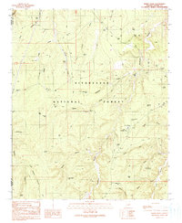 Hanks Draw 1990 topographic map thumbnail