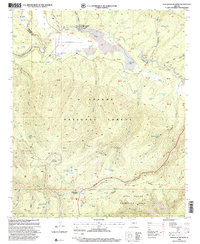 Hannagan Meadow 1997 topographic map thumbnail