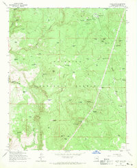 Happy Jack 1965 topographic map thumbnail