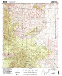 Harshaw 1996 topographic map thumbnail