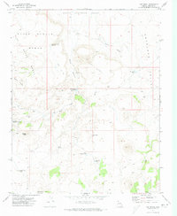Hat Knoll 1971 topographic map thumbnail