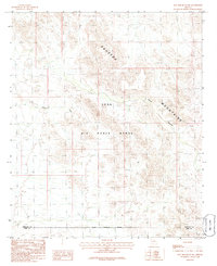 Hat Mountain SW 1986 topographic map thumbnail