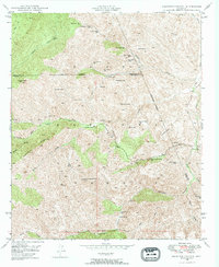 Haunted Canyon 1948 topographic map thumbnail