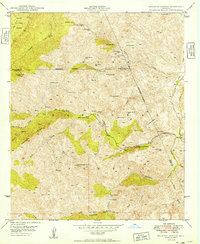 Haunted Canyon 1949 topographic map thumbnail
