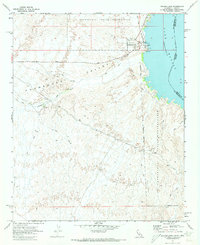 Havasu Lake 1970 topographic map thumbnail