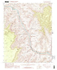 Havasupai Point 1988 topographic map thumbnail
