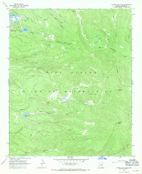 Hawley Lake East 1967 topographic map preview