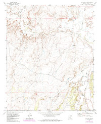 Hay Hollow 1971 topographic map thumbnail