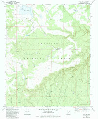 Hay Lake 1970 topographic map thumbnail