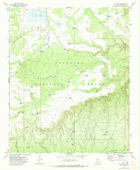 Hay Lake 1970 topographic map thumbnail
