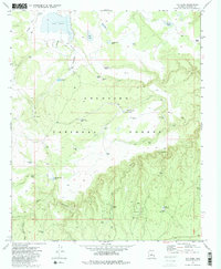 Hay Lake 1970 topographic map thumbnail