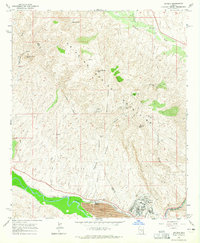 Hayden 1964 topographic map thumbnail