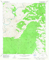 Haystack Butte 1966 topographic map thumbnail