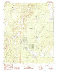 Heber 1990 topographic map thumbnail