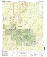 Heber 1998 topographic map thumbnail