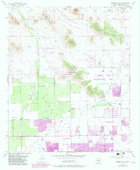 Hedgpeth Hills 1957 topographic map thumbnail