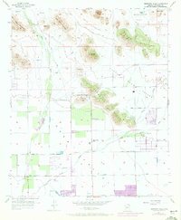 Hedgpeth Hills 1957 topographic map thumbnail
