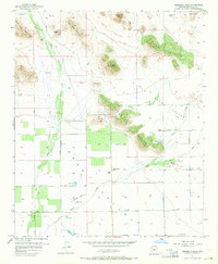 Hedgpeth Hills 1957 topographic map thumbnail