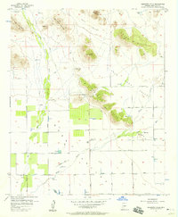 Hedgpeth Hills 1957 topographic map thumbnail