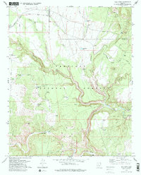 Hell Point 1979 topographic map thumbnail