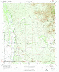 Hereford 1952 topographic map thumbnail