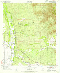 Hereford 1952 topographic map thumbnail