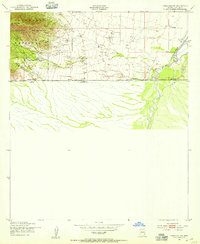 Hereford SW topographic map thumbnail