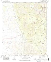 Hickey Mountain 1973 topographic map thumbnail