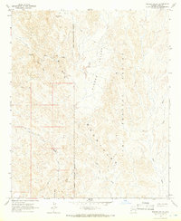 Hidden Valley 1965 topographic map thumbnail
