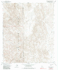 Hidden Valley 1965 topographic map thumbnail