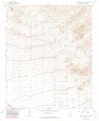 Hieroglyphic Mts. SW 1965 topographic map thumbnail